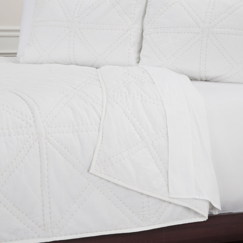 Fenton 100 Cotton Quilt Set & Reviews Birch Lane